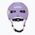 Vaikiškas šalmas UVEX Kid 4 Style flower lilac matte 4