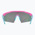 Saulės akiniai UVEX Flowline pink matt/mirror blue 4