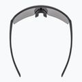 Saulės akiniai UVEX Ramp black matt/mirror blue 5