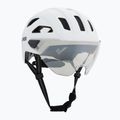 Dviračio šalmas UVEX Stride Visor white matt/lite mirror silver
