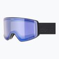 Slidinėjimo akiniai UVEX Scenic P S0-S4 black matt/mirror blue/pola