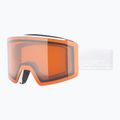 Slidinėjimo akiniai UVEX Ignite LG S2 white matt/orange
