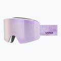 Slidinėjimo akiniai UVEX Ignite FM S3 white matt/mirror rose