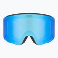 Slidinėjimo akiniai UVEX Ignite FM S3 black matt/mirror blue 2