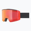 Slidinėjimo akiniai UVEX Ignite FM S3 black matt/mirror red