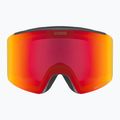 Slidinėjimo akiniai UVEX Ignite FM S3 black matt/mirror red 2