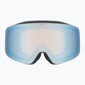 Vaikiški slidinėjimo akiniai UVEX Pwdr FM Jr S2 black matt/mirror sapphire 2
