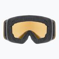 Vaikiški slidinėjimo akiniai UVEX Pwdr FM Jr S2 black matt/mirror sapphire 3