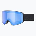 Slidinėjimo akiniai UVEX Scenic FM S2 black matt/mirror blue