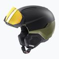 Snieglenčių šalmas UVEX Horizon CV black/khaki matt 6