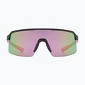 Vaikiški saulės akiniai UVEX Dyrt Jr black pink mat/mirror pink 2