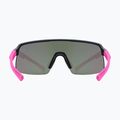 Vaikiški saulės akiniai UVEX Dyrt Jr black pink mat/mirror pink 3