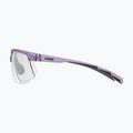 Akiniai nuo saulės UVEX Aerios Small V purple matt/smoke 5