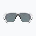 Akiniai nuo saulės UVEX Aerios Small white matt/mirror rose 3