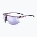Akiniai nuo saulės UVEX Aerios Small purple matt/mirror purple