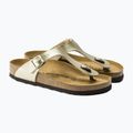 Šlepetės per pirštą BIRKENSTOCK Gizeh Birko-Flor Narrow gold 4