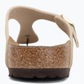 Šlepetės per pirštą BIRKENSTOCK Gizeh Birko-Flor Narrow gold 6