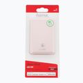 Powerbankas Hama Slim 5HD Power Pack 5000 mAh rožinės spalvos 1883130000