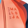 Moteriškas dviratininko džemperis Maloja AmiataM 1/1 oranžinė ir tamsiai mėlyna 35170 3