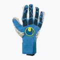Uhlsport Hyperact Supergrip+ HN mėlynos ir baltos vartininko pirštinės 101123201 4