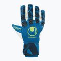 Vaikiškos vartininko pirštinės uhlsport Hyperact Supersoft HN mėlyna ir balta 101123601 4