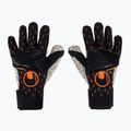 Uhlsport Speed Contact Supergrip+ Reflex juodai baltos vartininko pirštinės 101125901