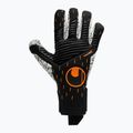 Uhlsport Speed Contact Supergrip+ Finger Surround juodai baltos vartininko pirštinės 101126001 5