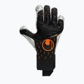 Uhlsport Speed Contact Supergrip+ Hn vartininko pirštinės juodai baltos 101126101 5