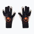 Uhlsport Speed Contact Supergrip+ Hn vartininko pirštinės juodai baltos 101126101