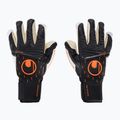 Uhlsport Speed Contact Absolutgrip Finger Surround juodai baltos vartininko pirštinės 101126301