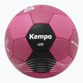 Rankinio kamuolys Kempa Leo bordo/juodas dydis 0 4