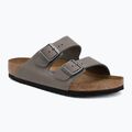 Šlepetės BIRKENSTOCK Arizona Soft Footbed Oiled Leather Regular iron