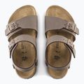 Vaikiškos basutės BIRKENSTOCK New York Birkibuc Narrow mocha 4