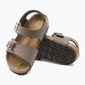 Vaikiškos basutės BIRKENSTOCK New York Birkibuc Narrow mocha 5