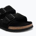 Šlepetės BIRKENSTOCK Arizona Shearling SL Narrow black 7