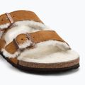 Šlepetės BIRKENSTOCK Arizona Shearling SL Regular mink 7