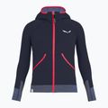 Salewa Puez Hybrid PL FZ Hoody vaikiškas vilnonis džemperis tamsiai mėlynas 00-0000027769