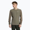 Salewa vyriški trekingo marškinėliai Lavaredo Hemp Print brown 00-0000028062