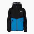 Salewa Aqua PTX vaikiška striukė nuo lietaus juodai mėlyna 00-0000028120