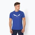 Vyriški Salewa Solidlogo Dry trekingo marškinėliai mėlyni 00-0000027018