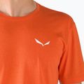Vyriški Salewa Alpine Hemp Logo trekingo marškinėliai oranžiniai 00-0000028132 4