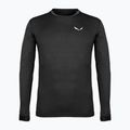 Vyriški trekingo marškinėliai Salewa Puez Melange Dry black out melange