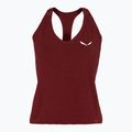 Salewa moteriški alpinistiniai marškinėliai Lavaredo Hemp Crop Tank red 00-0000028369 5
