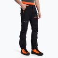 Salewa vyriškos softshello kelnės Sella DST Lights black 00-0000028474