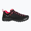 Moteriški turistiniai batai Salewa Wildfire Leather GTX black/fluo coral 9