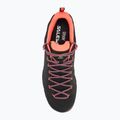 Moteriški turistiniai batai Salewa Wildfire Leather GTX black/fluo coral 5