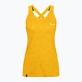 Salewa moteriški alpinistiniai marškinėliai Lavaredo Hemp Graphic Tank yellow 00-0000028535 5