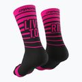 Kojinės DYNAFIT Live To Ride pink glo 2