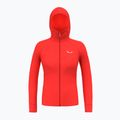 Salewa moteriškas džemperis Agner Polarlite su gobtuvu raudonas 00-0000028558 6