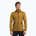 Salewa vyriškas vilnonis džemperis Puez Melange PL FZ Hoody brown 00-0000027386